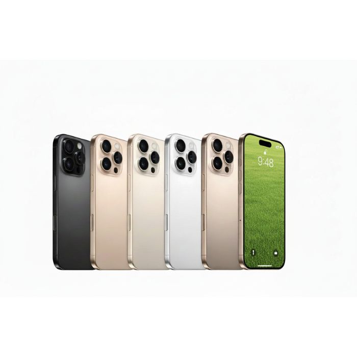 Apple iPhone 16 Pro - 128GB / 256GB / 512GB / 1TB - Black, White, Desert & Natural Titanium - Excellent - Refurbished