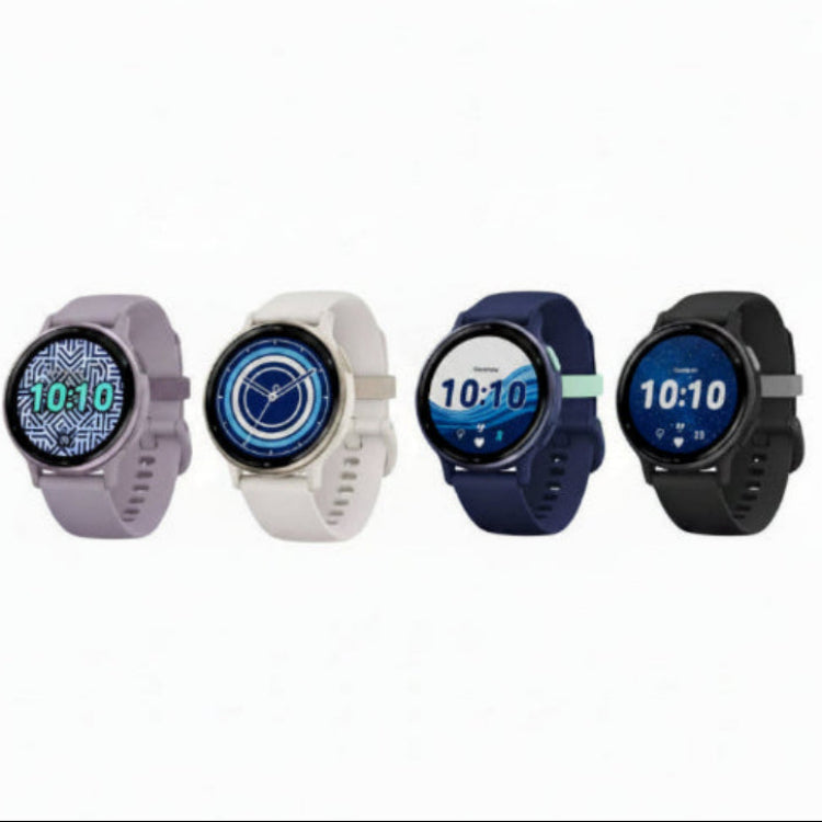 Garmin vivoactive 5 GPS Smartwatch - AMOLED Display - Black, Ivory, Navy, Orchid - Acceptable - Refurbished Garmin