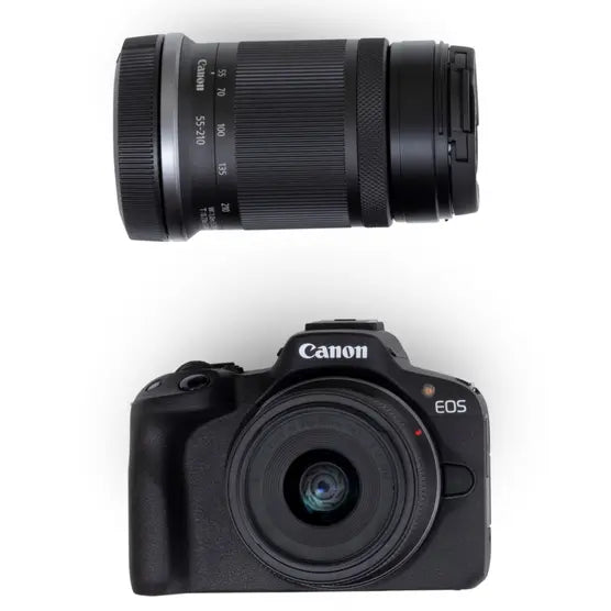 Canon EOS R50 Mirrorless Camera Body (Black) – 24.2MP APS-C, 4K Video, Dual Pixel