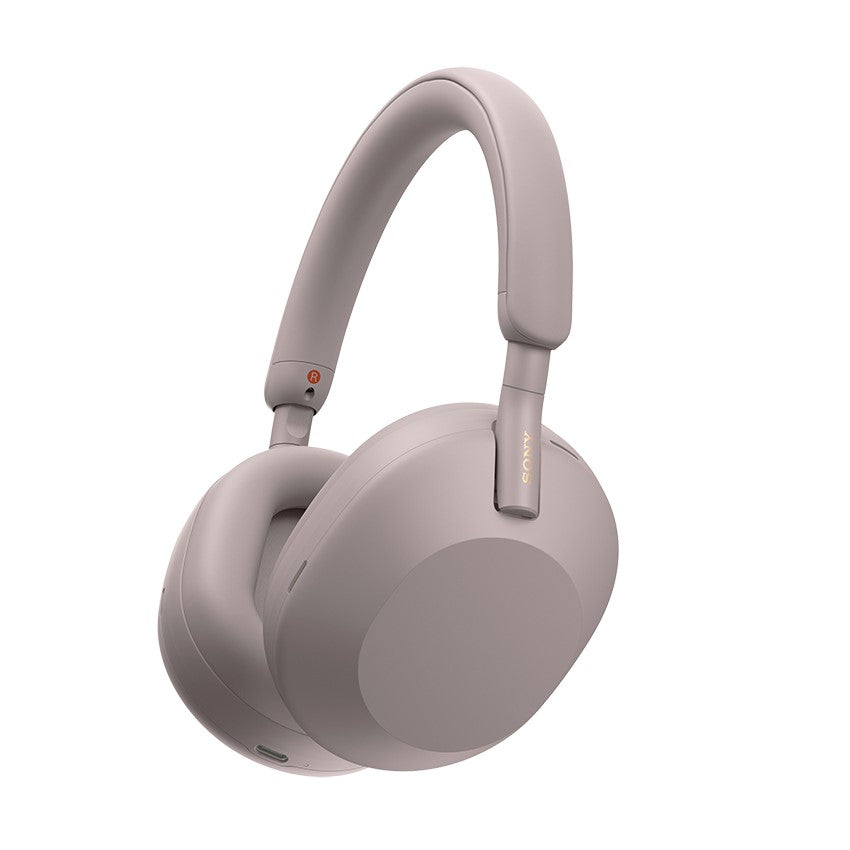 Sony WH-1000XM5 Premium Noise Cancelling Wireless Over-Ear Headphones - Smoky Pink (4 Months Amazon Music Subscription Included)