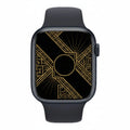 Apple Watch Series 9 45MM GPS + Cellular - Aluminum Case Midnight Sport band With 100% Battery - Pristine - Refurbished