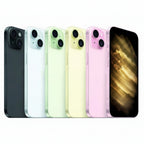 Apple iPhone 15 Plus - 128GB, 256GB, 512GB, - Pink, Yellow, Green, Blue, and Black