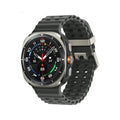 Samsung Galaxy Watch Ultra LTE 47mm – Titanium Silver with Dark Grey Marine Band - Pristine - Refurbished Samsung