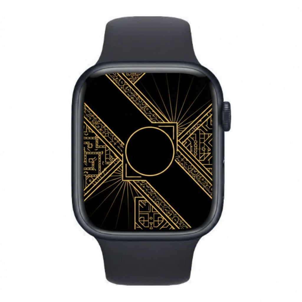 Apple Watch Series 9 45MM GPS + Cellular - Aluminum Case Midnight Sport band Apple