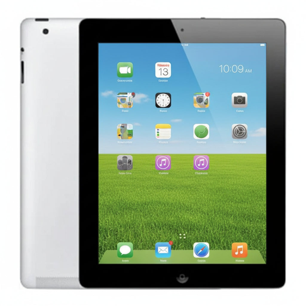 Apple iPad 4 Wi-Fi + 4G GSM - CDMA 16GB - Black - Acceptable - Refurbished