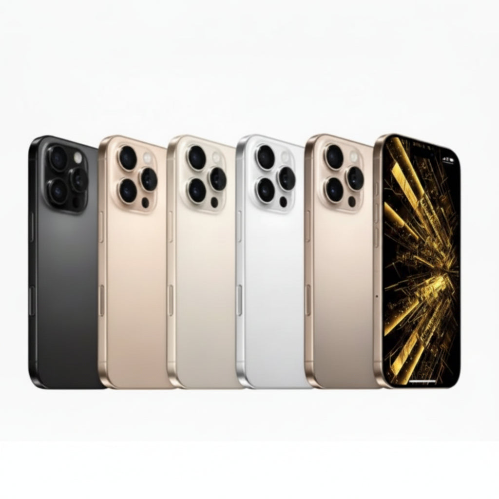 Apple iPhone 16 Pro -  128GB, 256GB, 512GB, 1TB - Black, White, Desert & Natural Titanium