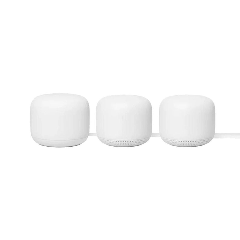 Google Nest WIFI Mesh Router Pack of 3 GA00823 - (Au Version) Google