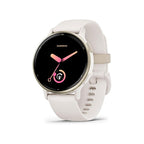 Garmin Vivoactive 5 Smartwatch – Ivory with Cream Gold Bezel