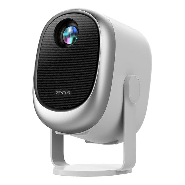 ZENTUS 1080p Smart Projector with Bluetooth, Wi-Fi, Electric Focus, 9500 Lumens, Auto Keystone Correction