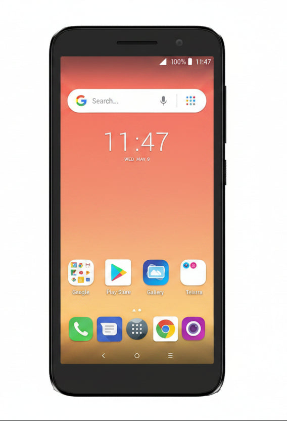 Alcatel Exsential 2 Black 16GB - Pristine - Refurbished Alcatel