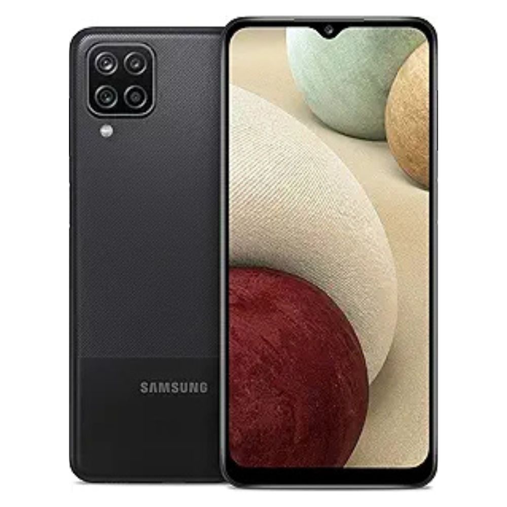 Samsung Galaxy A12 128GB – Black | Quad Camera, 6.5″ HD+ Display - Excellent - Refurbished