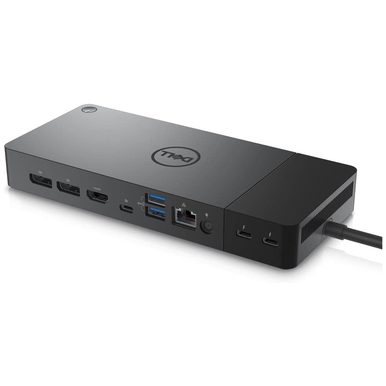 Dell WD22TB4 Thunderbolt 4 Dock - Dual Thunderbolt 4, HDMI 2.0, DP 1.4, USB-C, USB-A, Gigabit Ethernet, 5K Display Support