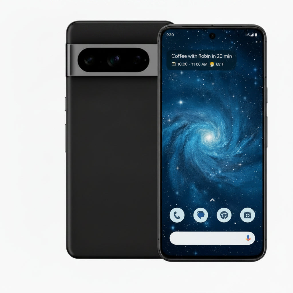 Google Pixel 8 Pro 5G - 128GB, 256GB, 512GB,  Obsidian / Porcelain / Bay / Mint - Acceptable - Refurbished Google