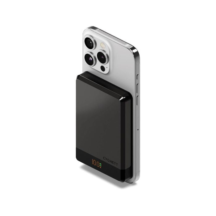 CYGNETT MAGSLIM 5K POWER BANK - Black -Excellent - Refurbished (Copy) Cygnett
