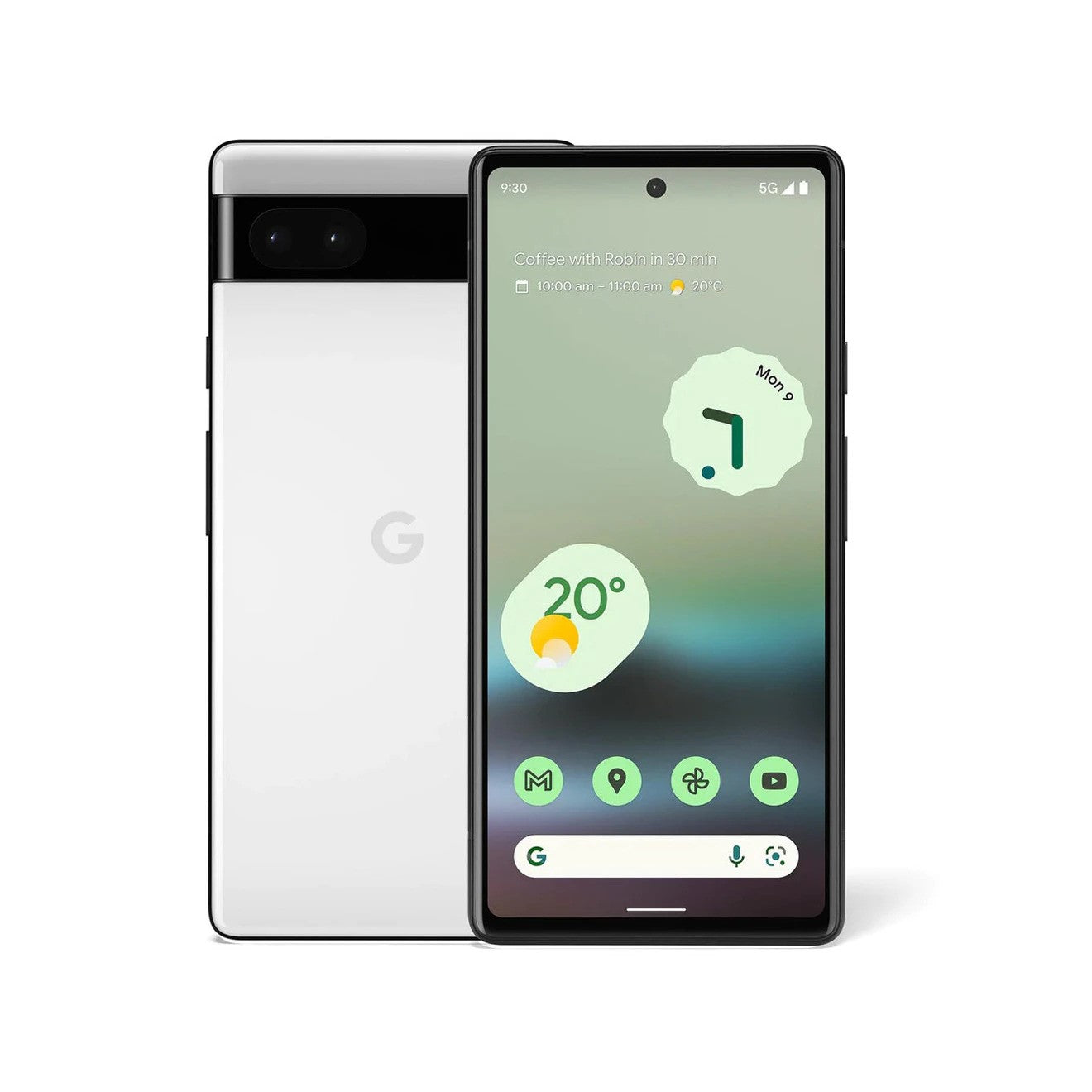 Google Pixel 6a 5G Smartphone (6gb/128gb) - Chalk White (AU Version)