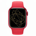 Apple Watch Series 9 45MM GPS + Cellular - Aluminum Case Red - Sport Band Red M/L With 100% Battery - Pristine - Refurbished