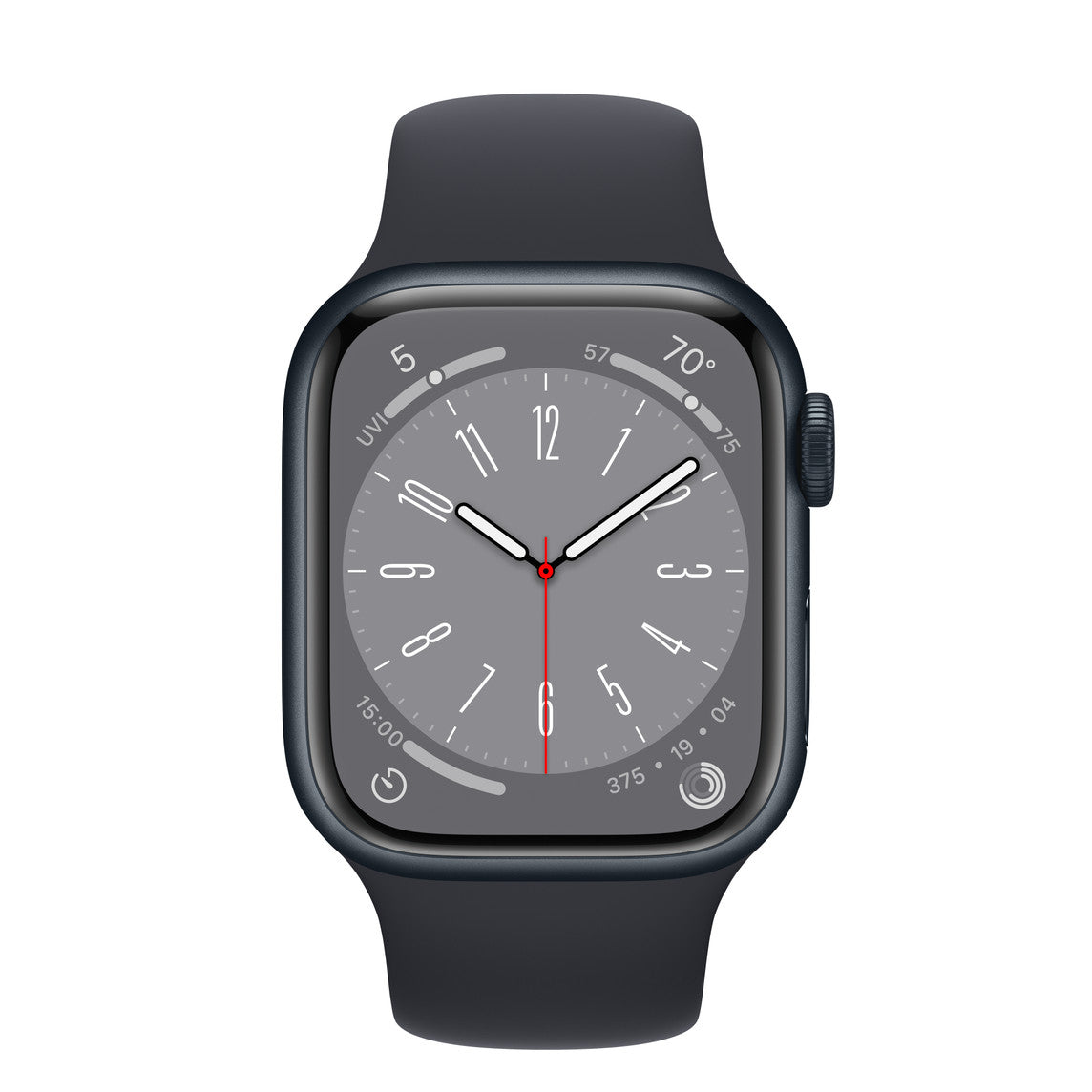 Apple Watch Series 8 GPS + Cellular 41mm Midnight Aluminum Case w/ Midnight Sport Band -Au Version ( Refurbished Grade A)