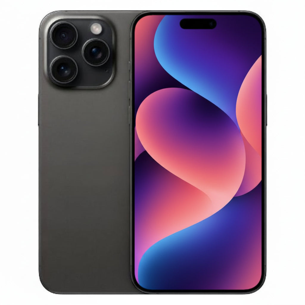 Apple iPhone 15 Pro Max - 256GB / 512GB / 1TB - Black, White, Blue & Natural Titanium - Good - Refurbished