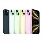 Apple iPhone 15 - 128GB / 256GB / 512GB - Pink, Yellow, Blue, Green & Black Apple