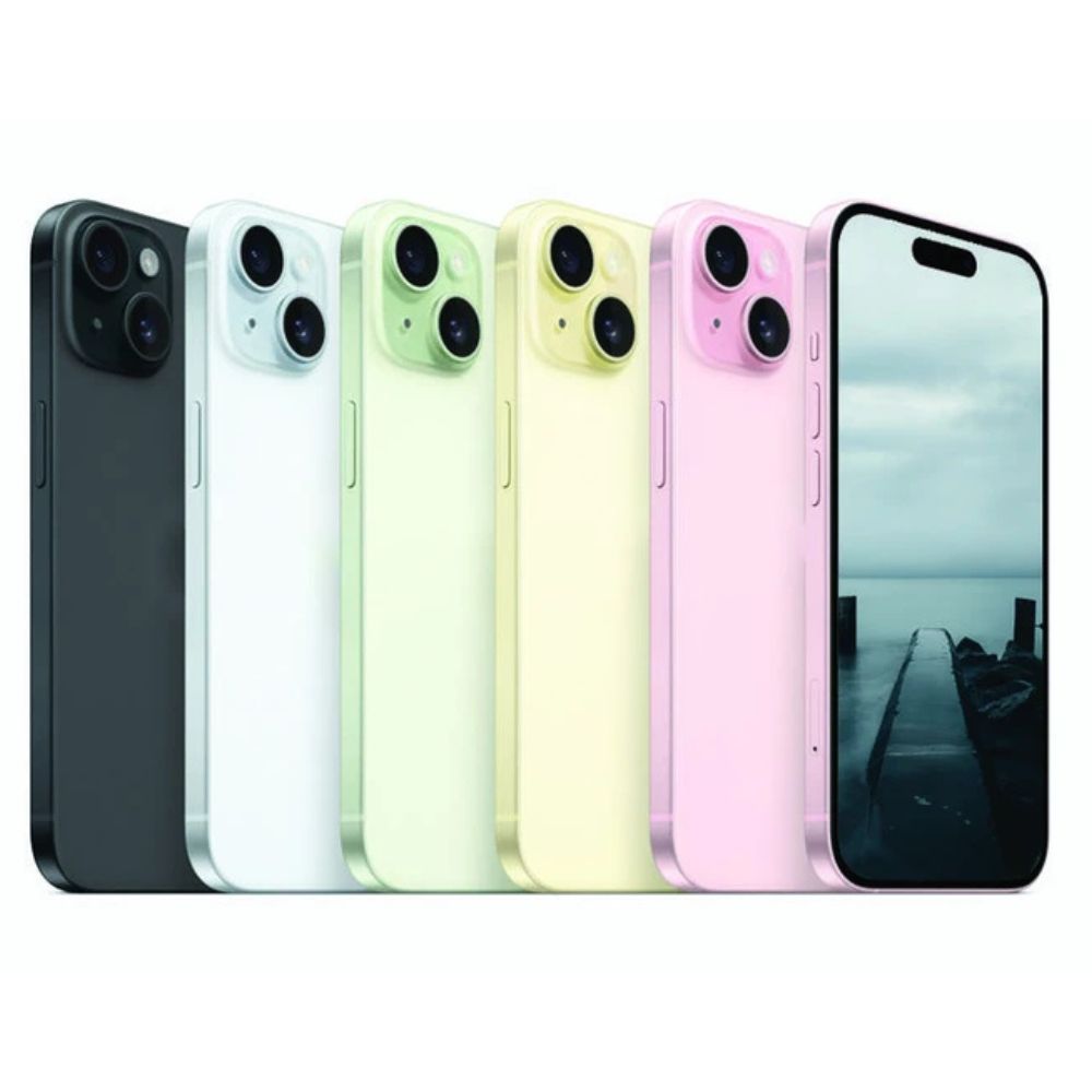 Apple iPhone 15 - 128GB / 256GB / 512GB - Pink, Yellow, Blue, Green & Black With 80% battery - Pristine - Refurbished