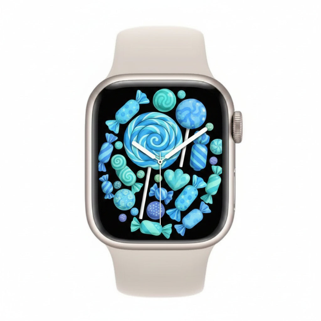 Apple Watch Series 7 45MM GPS + Cellular - Aluminum Case Starlight - Sport band Starlight - With 100% Battery - Pristine -  Refurbished (Copy) APPLE