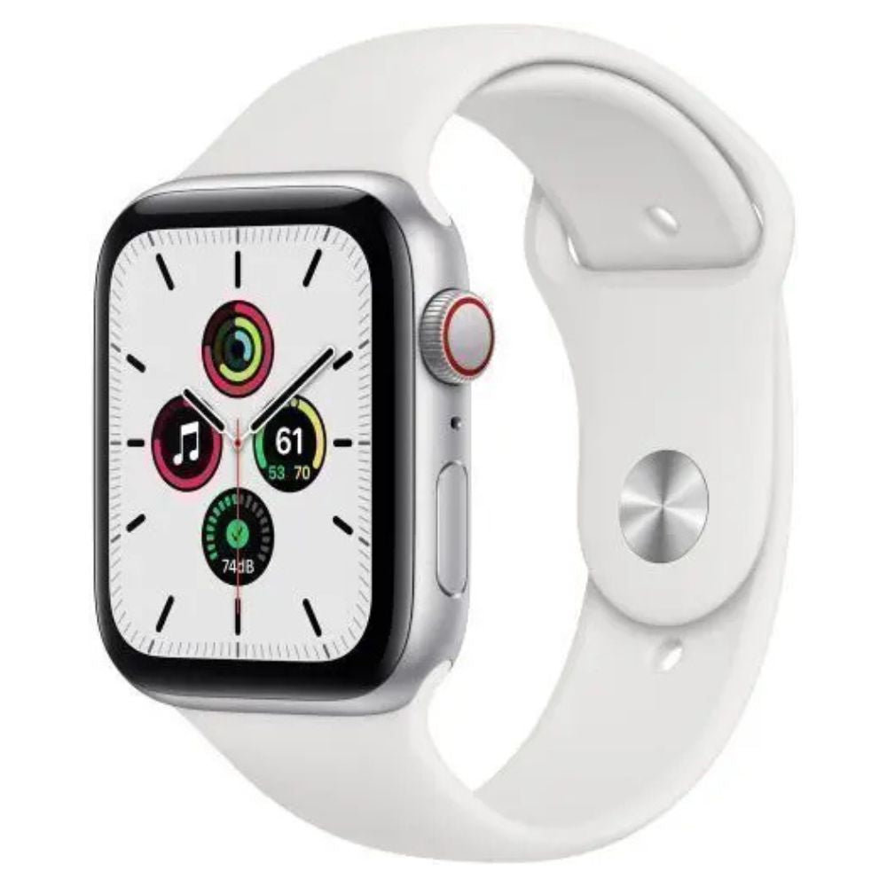 Apple Watch SE 1st Gen 2020 GPS + Cellular, 40mm or 44mm aluminum case in Silver, Space Grey or Gold - Pristine - Refurbished