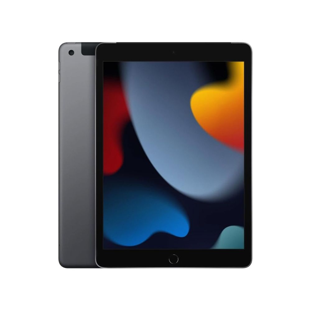 Apple iPad 9th Generation - Wi-Fi + Cellular, 256GB, Space Gray - Acceptable Refurbished Apple