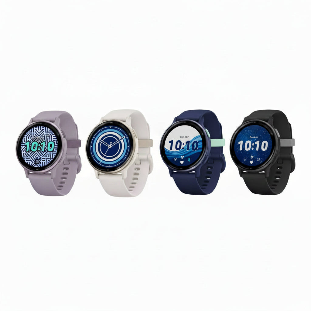 Garmin vívoactive 5 GPS Smartwatch / Black, Ivory, Navy, Orchid | AMOLED Display - Health & Fitness Tracking - Pristine - Refurbished Garmin