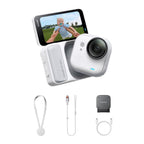 Insta360 GO Ultra Tiny Hands-Free 4K Cam - Standard Bundle - Arctic White Insta360