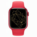 Apple Watch S9 45mm Red Aluminium | Red Sport Band M/L | GPS + Cellular With 100% Battery - Pristine - Refurbished Apple