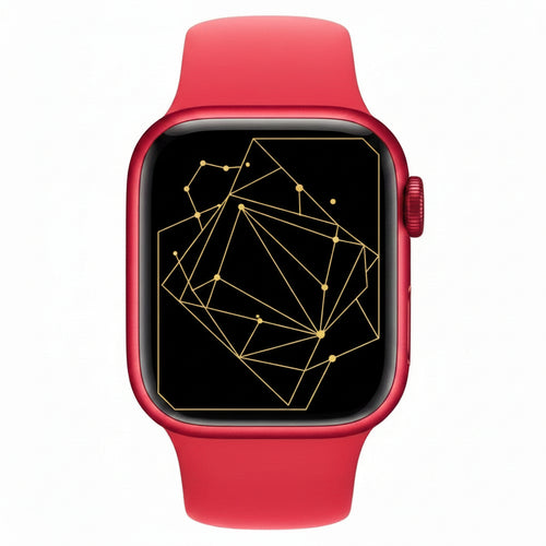 Apple Watch S9 45mm Red Aluminium | Red Sport Band M/L | GPS + Cellular With 100% Battery - Pristine - Refurbished Apple