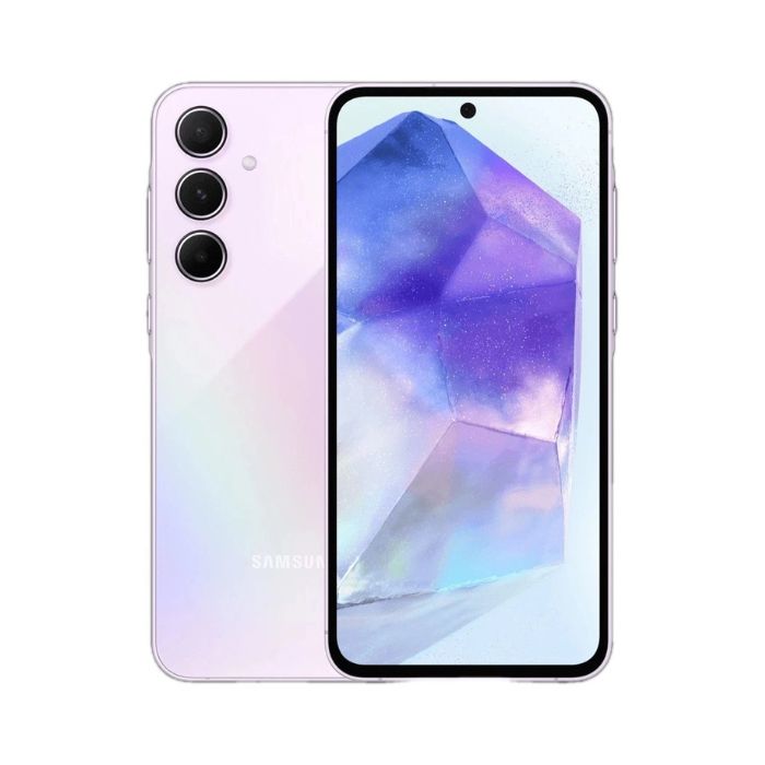 Samsung Galaxy A55, 5G 128GB (8GB RAM) - Awesome Lilac - Excellent Refurbished Samsung