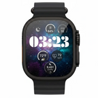 Apple Watch Ultra 3 49mm GPS + Cellular Titanium Smartwatch, Natural Titanium, Black Titanium - 100% Battery - Pristine - Refurbished (Copy) Apple