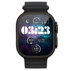 Apple Watch Ultra 3 49mm GPS + Cellular Titanium Smartwatch, Natural Titanium, Black Titanium - 100% Battery - Pristine - Refurbished (Copy) Apple