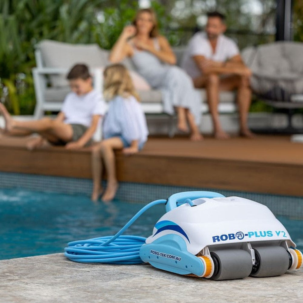 Robo Plus V2 Robotic Pool Cleaner – Powerful, Automatic & Efficient Pool Cleaning