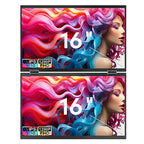 Trion 16-inch Full HD Foldable Dual Portable Monitor - Plug and Play Screen Extender