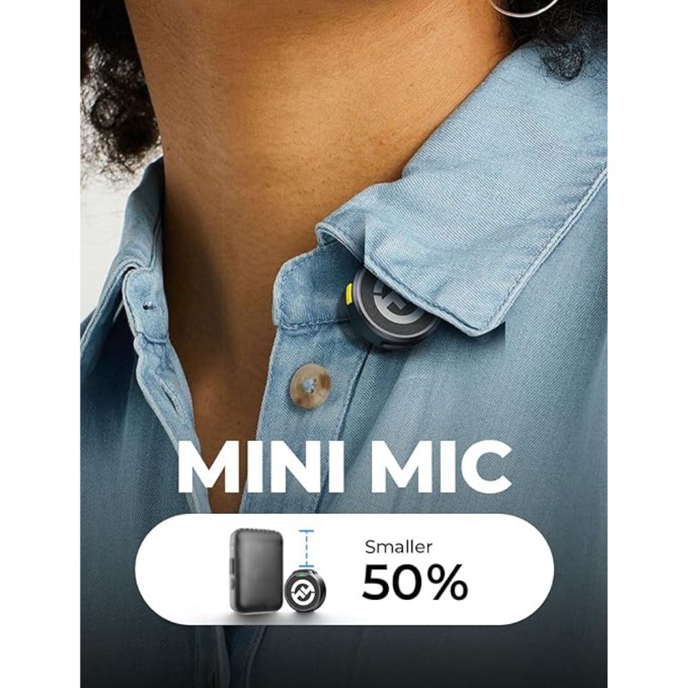 Hollyland Lark M2 All-in-One Wireless Mic - 2TX + 3RX, iPhone, Camera & Android Hollyland