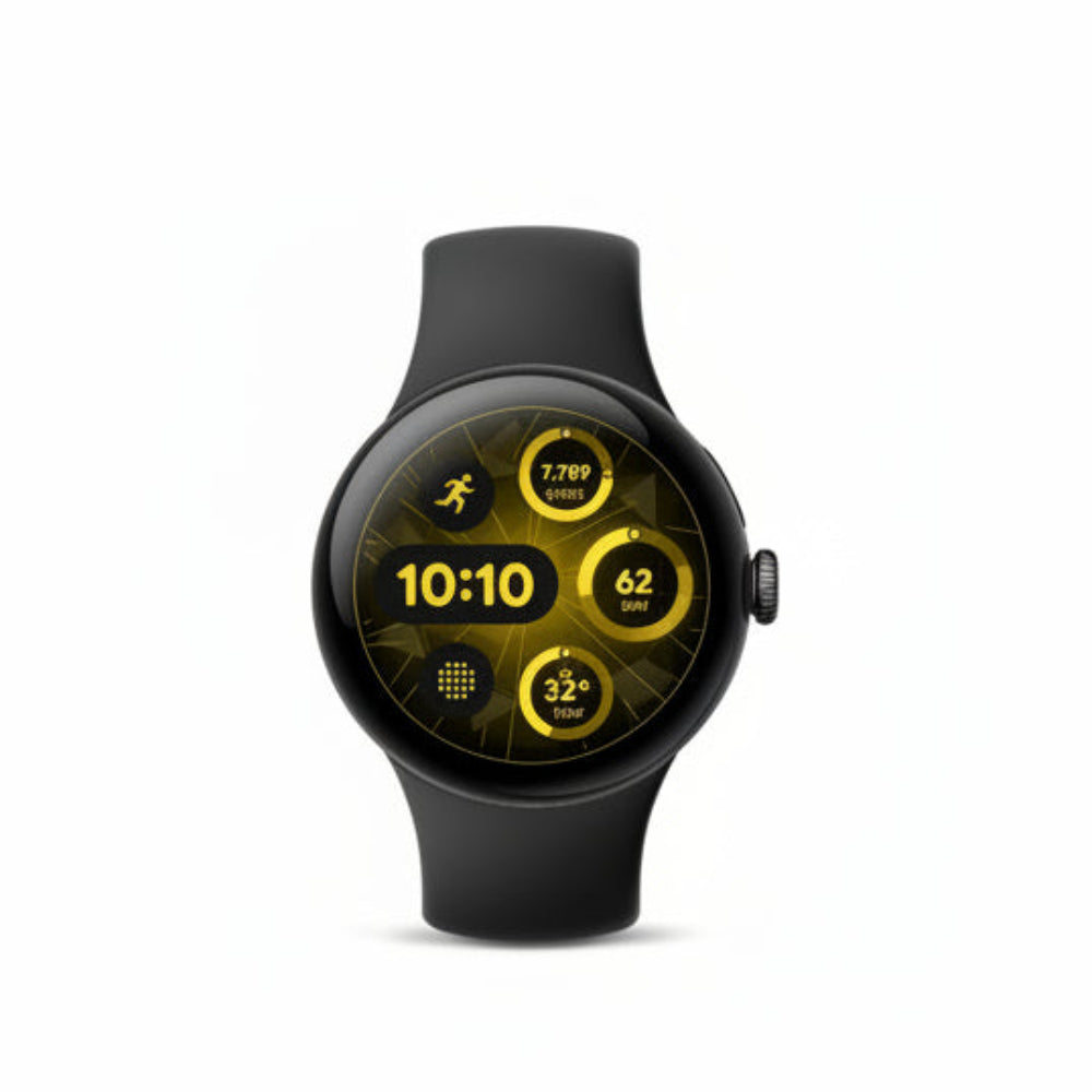 Google Pixel Watch 3 41 mm LTE -  Matte Black Case - Obsidian Band, Champagne Gold Case - Hazel Band, Silver Case - Rose Quartz Band Google