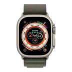 Apple Watch Ultra 49mm (GPS + Cellular) Titanium Case – Green Alpine Loop Medium APPLE