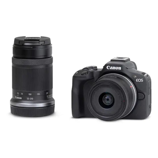 Canon EOS R50 Mirrorless Camera Body (Black) – 24.2MP APS-C, 4K Video, Dual Pixel