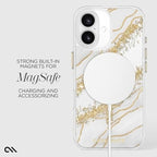 Case-Mate iPhone 16 Karat Granite Marble Case - MagSafe Cover