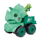 Jurassic Dinosaur Construction Toy Set - Take Apart with Drill