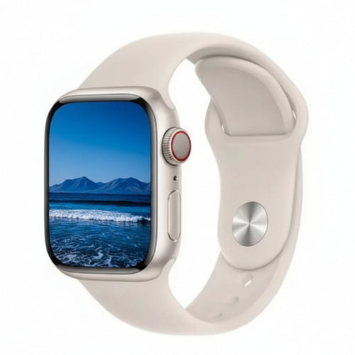 Apple Watch Series 7 45MM GPS + Cellular - Aluminum Case Starlight - Sport band Starlight - With 100% Battery - Pristine -  Refurbished (Copy) APPLE