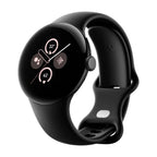 Google Pixel Watch 2 LTE - Obsidian, Champagne/ Gold/ Polished Silver Google