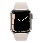 Apple Watch Series 7 GPS + Cellular, 45mm Starlight Aluminium Case with Starlight Sport Band - AU Version ( Refurbished Grade C )