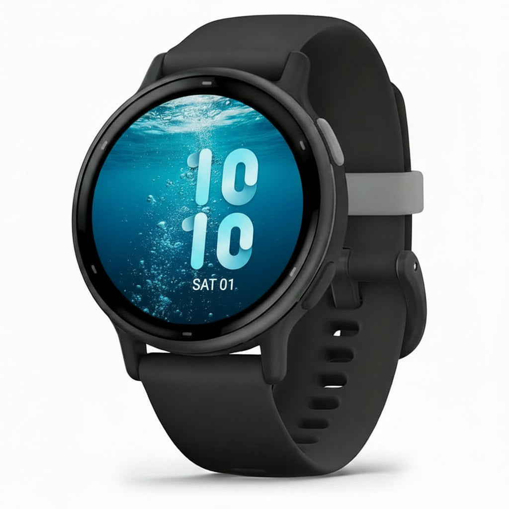 Garmin vívoactive 5 GPS Smartwatch / Black, Ivory, Navy, Orchid | AMOLED Display - Health & Fitness Tracking Garmin