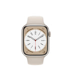 Apple Watch Series 8 GPS + Cellular 41mm Starlight Aluminum Case -Au Version -(Open Never Used)