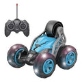 Mini Stunt Car Toy 360-Degree Spins Remote Control and Flips Full-Function RC Car with Colorful Lights - Four-Way Control (Copy)