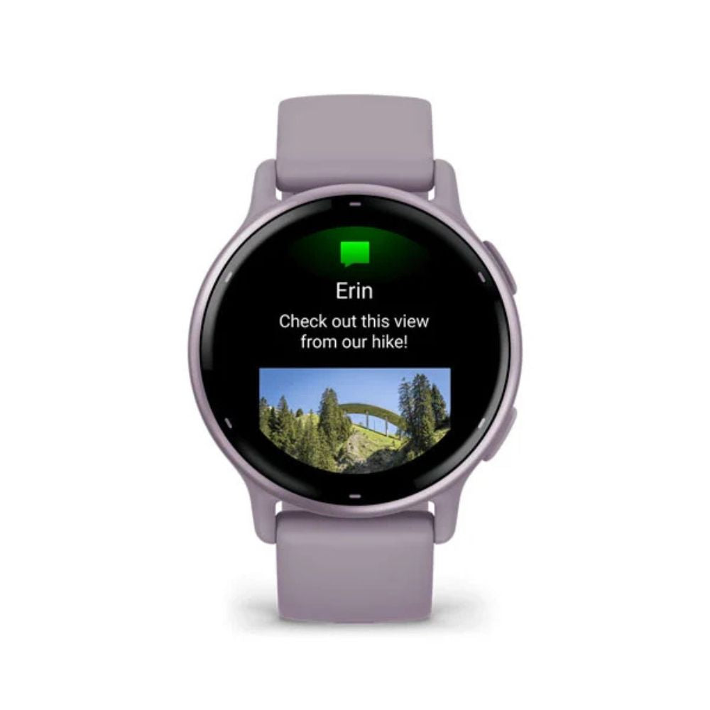 Garmin vívoactive 5, Health and Fitness GPS Smartwatch, AMOLED Display, Up to 11 Days of Battery, Orchid
