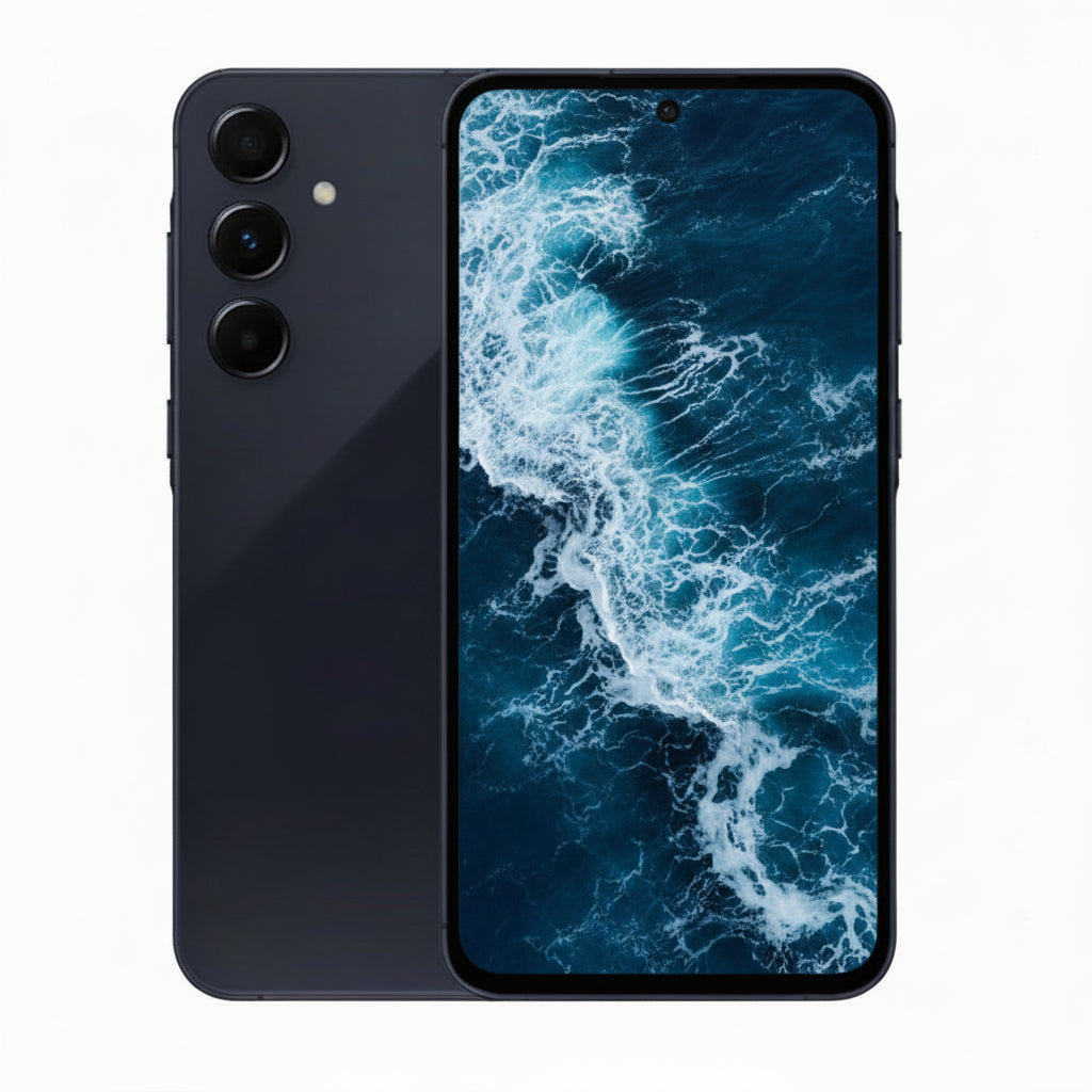 Samsung Galaxy A55 5G - 128GB / 256GB - Awesome Navy, Awesome Lilac, Awesome Ice-blue, Awesome Lemon - Acceptable - Refurbished SAMSUNG